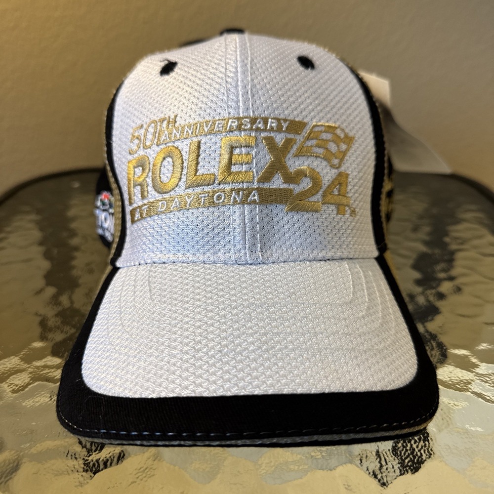 50th Anniversary Rolex 24 At Daytona ISC Hat Cap Strap‎ Back Racing #100/500